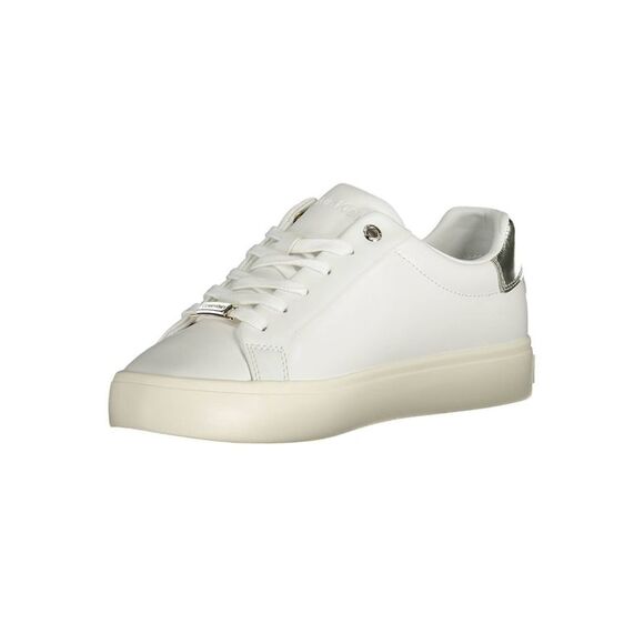 Calvin Klein Kaylee Low Top Sneaker White Women White Sneakers